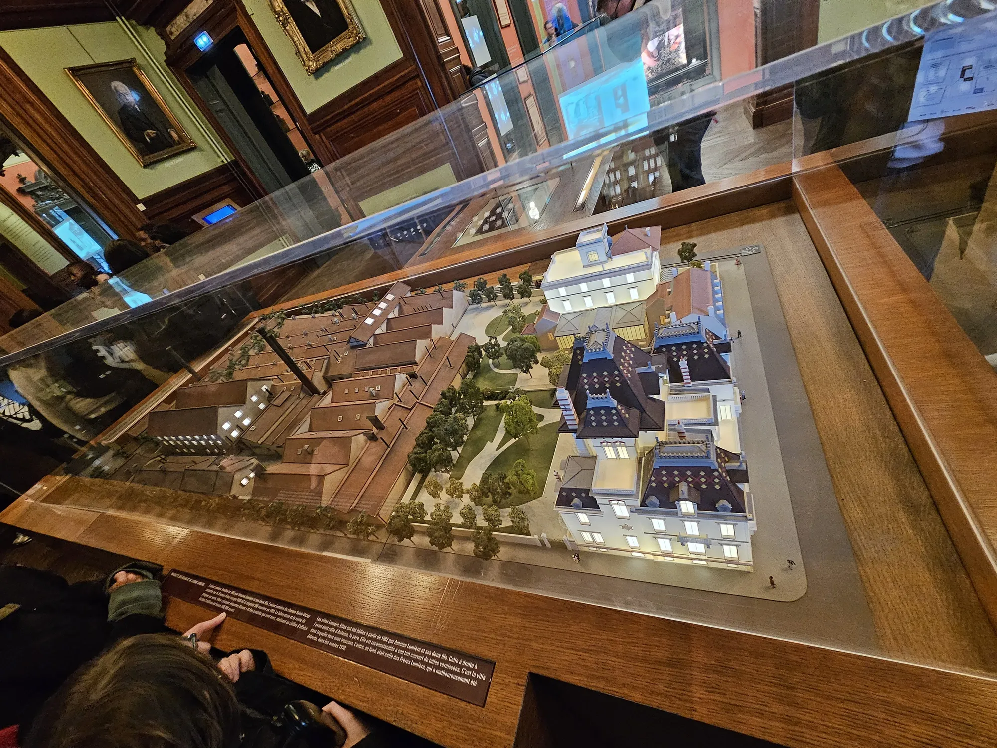 Maquette d’architecture : reconstitution historique du quartier Montplaisir